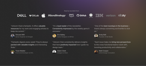 Unicorn Club Testimonials